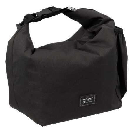 Sac pour lunch bag avec emplacement gourde, noir