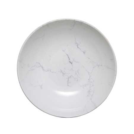 Lot de 6 assiettes creuses "Marble" Ø 20cm