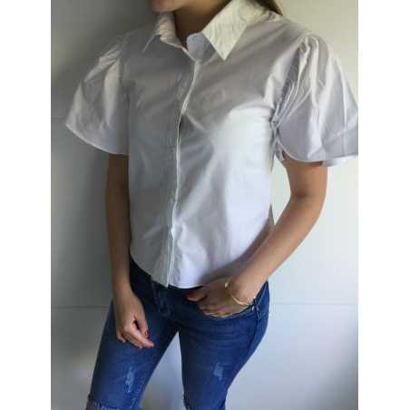 CHEMISE DOS NU BLANCHE