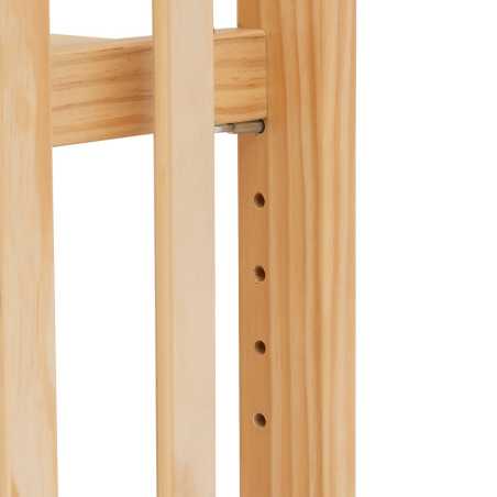 Babybed 120x60cm - Natuurlijk hout