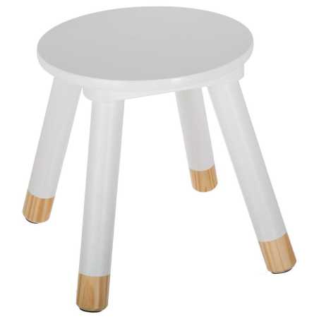Tabouret enfant Blanc