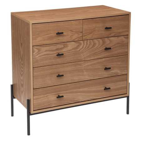Commode / Meuble de rangement 5 tiroirs Bois