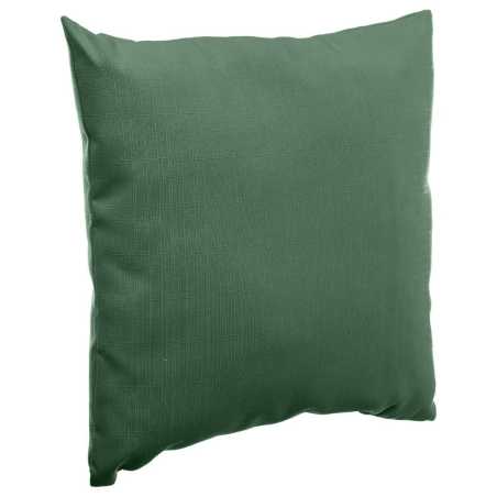 Coussin déco d'extérieur déperlant Vert olive 40 x 40 cm - Polyester