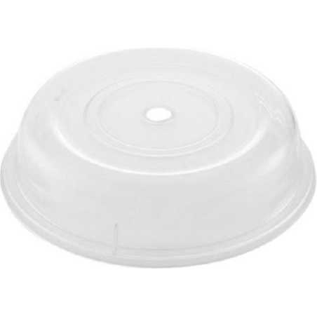 Pyrex Couvercle / Cloche micro-ondes avec sortie vapeur ø25 cm - transparent
