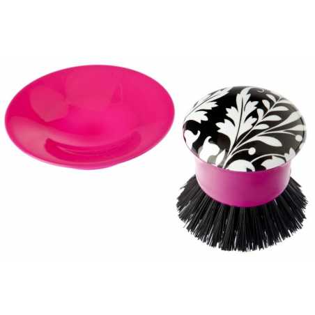 BROSSE VAISSELLE AVEC SUPPORT ROCOCCO VIGAR 4620