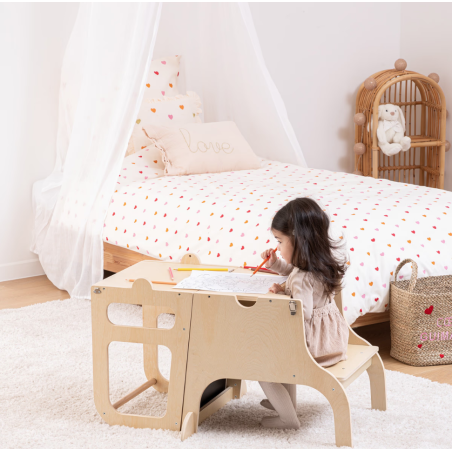 Tour d'observation enfant 3en1 H.91cm