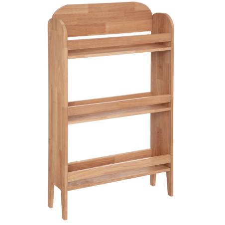 Bibliothèque enfant en bois d'hévéa H.100 cm