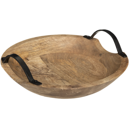 Coupelle en bois de Manguier, D.30 cm