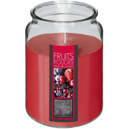 Bougie parfumée Fruits rouges, 510g