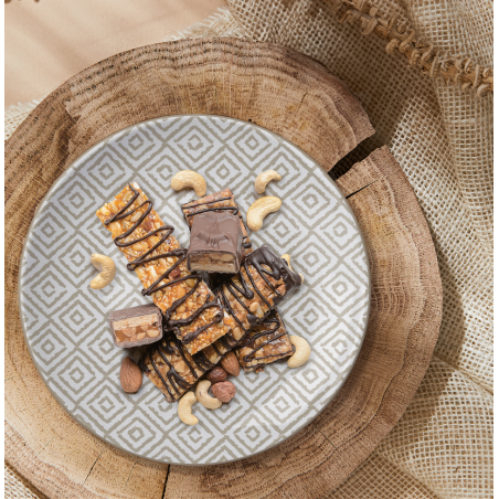 🌿 Service vaisselle 24 pièces Sandy – Porcelaine élégante taupe et beige pour 6 personnes