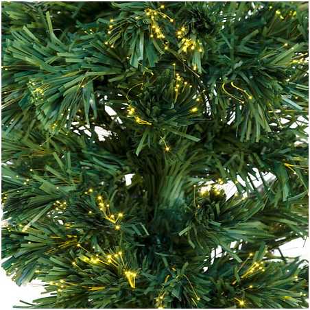 Arche Lumineuse de Noël 240 cm - 136 LED Blanc Chaud