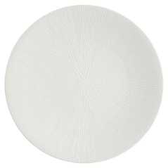 Lot De 6 Assiettes Plates Ø 27 cm “Galactique” - Grès Crème
