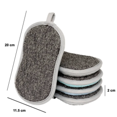 LE pack de 5 éponges durables - double-face, efficaces et prêtes à tout