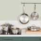 Batterie de cuisine inox premium - 4 pièces + 6 protections