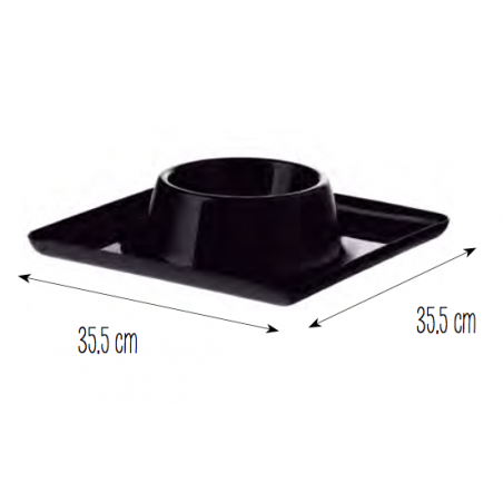 GRANDE GAMELLE NOIR WALLOFF VINCENT'S PETS VIGAR 5302