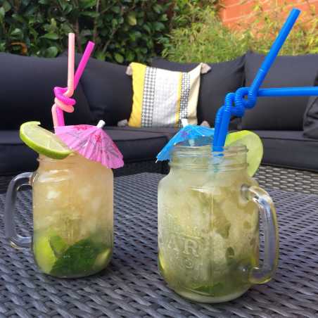 LOT DE 10 PARASOLS A COCKTAIL