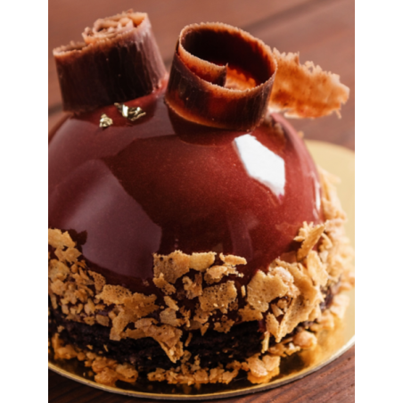 PLAQUE SILICONE PLATINIUM POUR 2 GRANDES SPHERES Ø 18CM ARD'TIME FP-SPHERE2