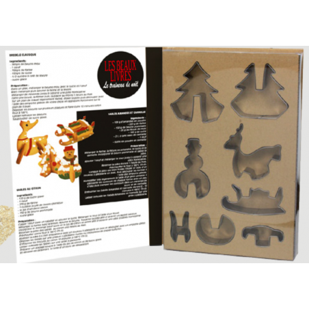 COFFRET EN FORME DE LIVRE DE NOËL 3D ARD'TIME LIVEP3D