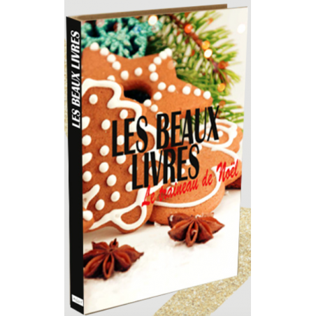 COFFRET EN FORME DE LIVRE DE NOËL 3D ARD'TIME LIVEP3D