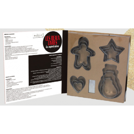 COFFRET EN FORME DE LIVRE DE NOËL ARD'TIME LIVEP13