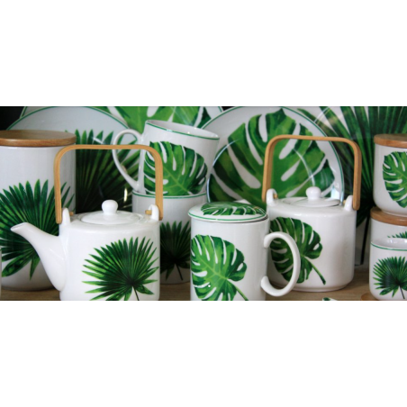 THEIERE EN PORCELAINE 650ML RAINFOREST ARD'TIME RF-THEI