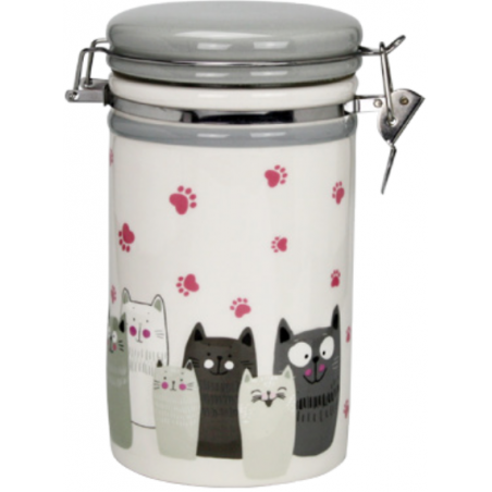 BOITE EN CERAMIQUE "MISTIGRI" ARD'TIME MISPOT