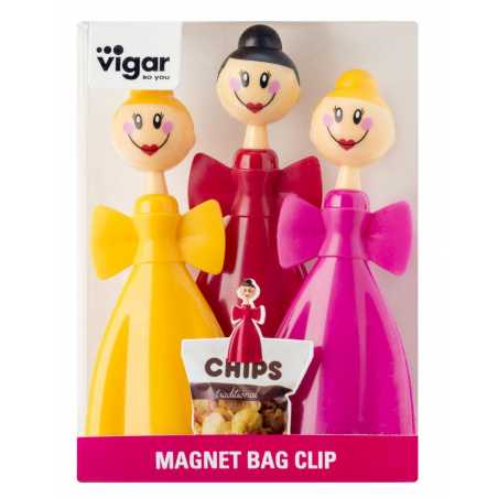 LOT DE 3 PINCES MAGNETIQUE DOLLS VIGAR 6948