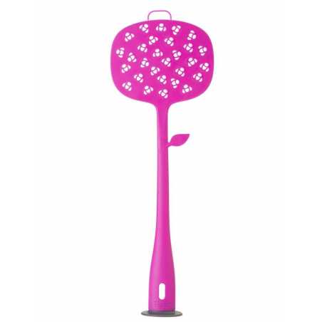 TAPETTE A MOUCHE AVEC PINCE ROSE FLOWER POWER VIGAR 7922