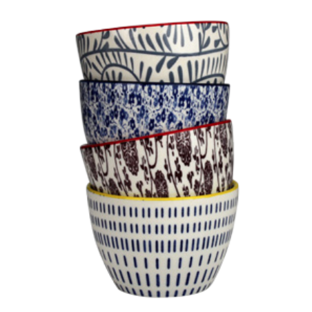 LOT DE 12 MINIS BOLS EN CERAMIQUE SABAE 8CM ARD'TIME SAB-BOL8