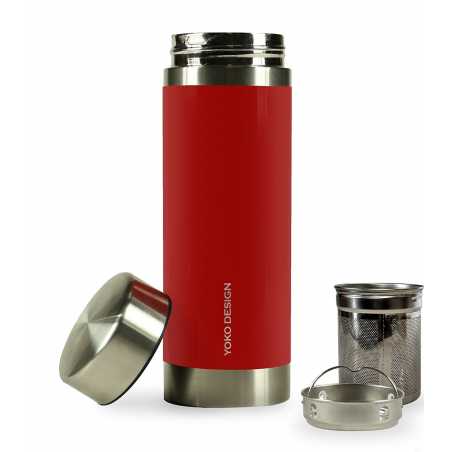 THÉIÈRE ISOTHERME LIBERTEA YOKO DESIGN ROUGE 1405/7850A