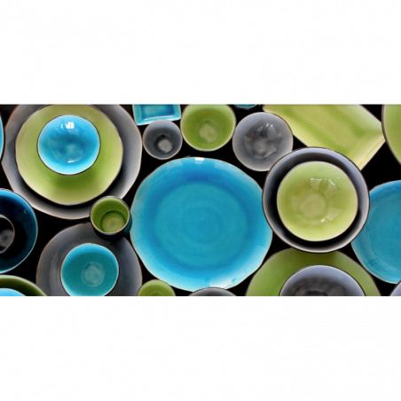 LOTS DE 6 PLATS 26,2CM MYOKO ARD'TIME MYSALGM