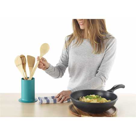 PORTE USTENSILES DE CUISINE BLANC "TAULA" VIGAR 8547