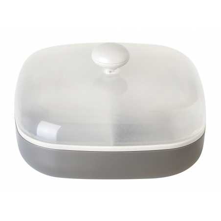 BOITE A THE/BISCUITS GRISE "TAULA" VIGAR 8542