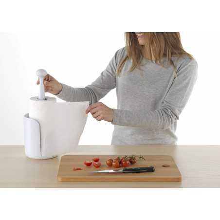 DISTRIBUTEUR DE PAPIER ESSUIE TOUT GRENAT "TAULA" VIGAR 8545