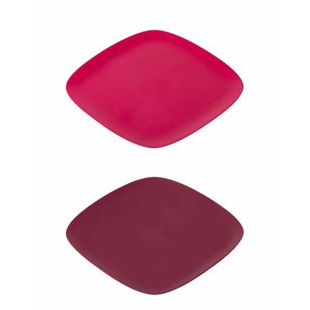 LOT DE DEUX PLATEAUX APERTITIF "TAULA" VIGAR 8652