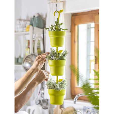 MINI POTAGER MODULABLE VERT AVEC SUPPORT "GREEN" VIGAR 8671