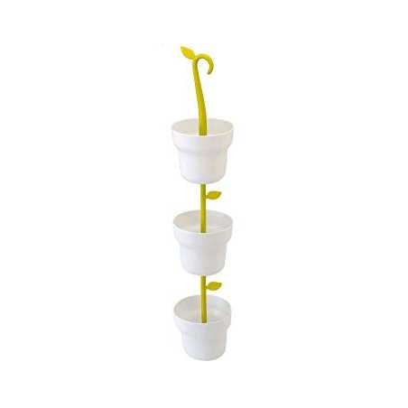 MINI POTAGER MODULABLE BLANC AVEC SUPPORT "GREEN" VIGAR 8672
