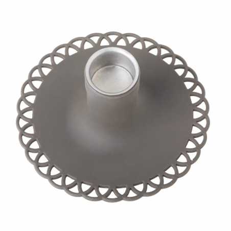 BOUGEOIR EN SILICONE GRIS "MAID" VIGAR 8537