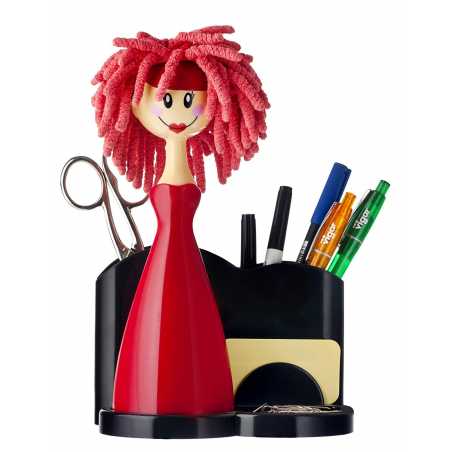PLUMEAU MICROFIBRE AVEC SUPPORT DE RANGEMENT CLAUDIA "DOLLS" VIGAR 4041