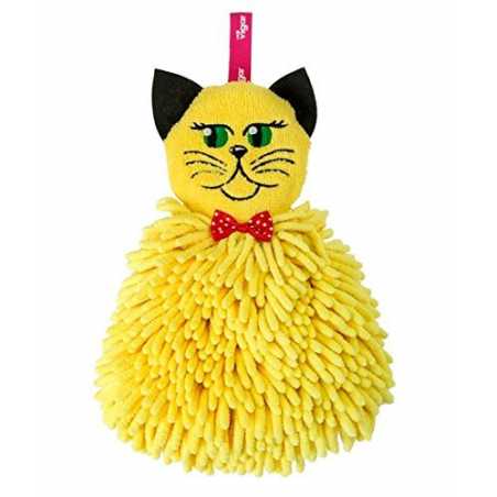 MICROFIBRE CHAT JAUNE FELIX VIGAR 8301