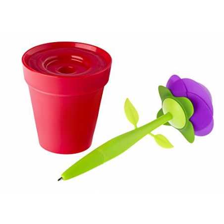 STYLO BILLE AVEC POT "FLOWER SHOP" VIGAR 6060