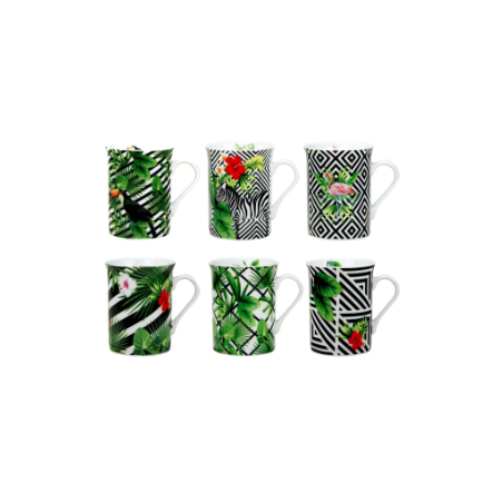 LOT DE 6 MUGS "CORCOVADO" ARD'TIME CORMUG