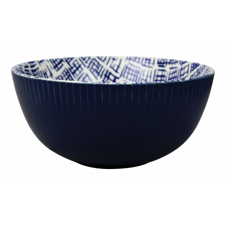 LOT DE 6 BOLS 18,6CM "FLEUR D'AIR" ARD'TIME FD-COUPSAL