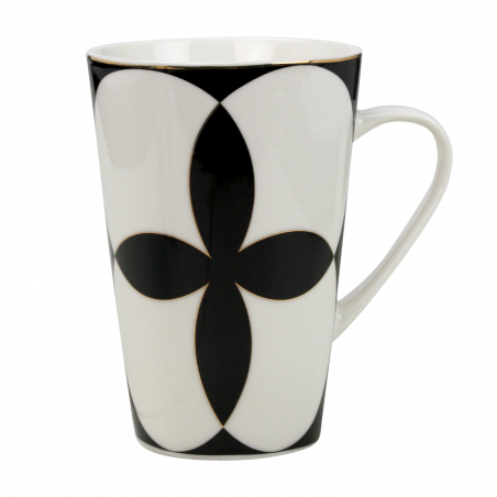 LOT DE 6 MUGS HAUT 400ML "JULIETTE" ARD'TIME JU-MUGHT