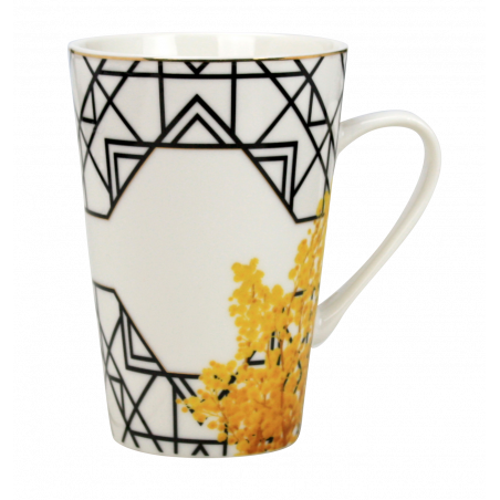 LOT DE 6 MUGS HAUT 400ML "JULIETTE" ARD'TIME JU-MUGHT