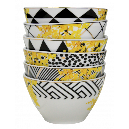 LOT DE 6 COUPELLES "JULIETTE" ARD'TIME JU-COUPEL