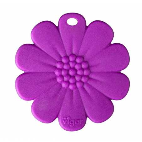 DESSOUS DE PLAT 17CM SILICONE MAUVE KOSY VIGAR 3830