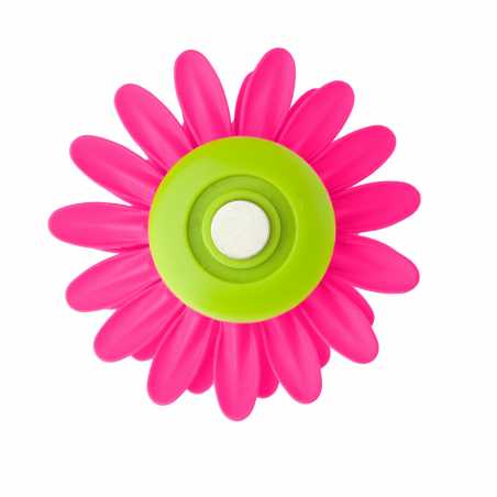 LOT DE 3 MAGNETTES FLOWER POWER ROSE VIGAR 6456