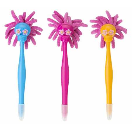 LOT DE 3 STYLOS BILLE DOLLS "JACK SKULLY"  VIGAR 6952