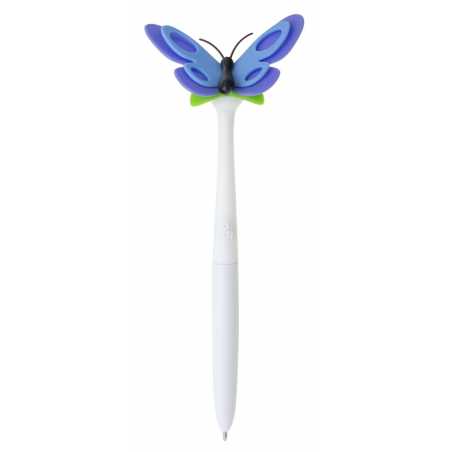 STYLO BILLE "FLOWER SHOP" PAPILLON BLEU VIGAR 6953/2